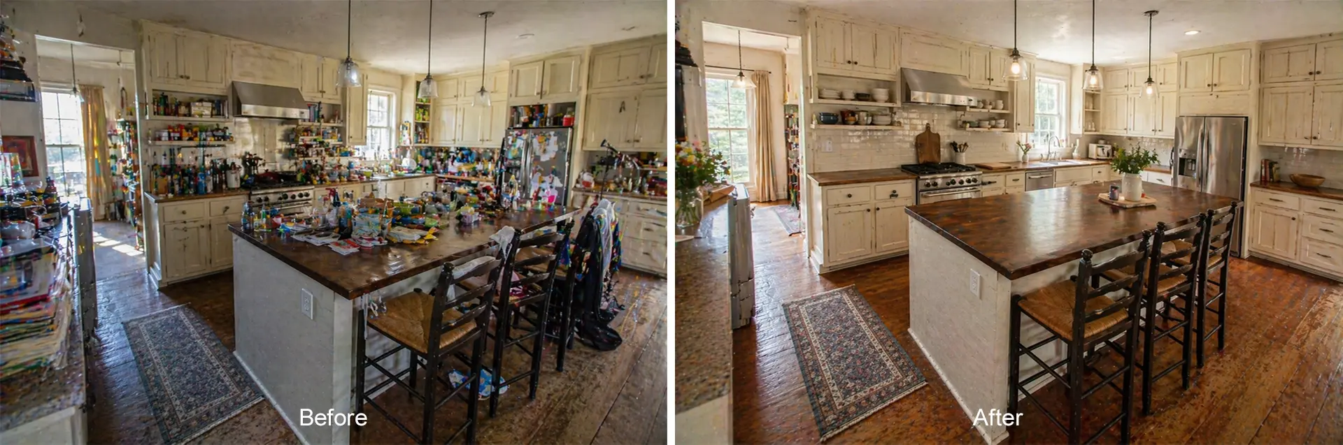 Downtown Charleston Historic Kitchen Decluttered copy