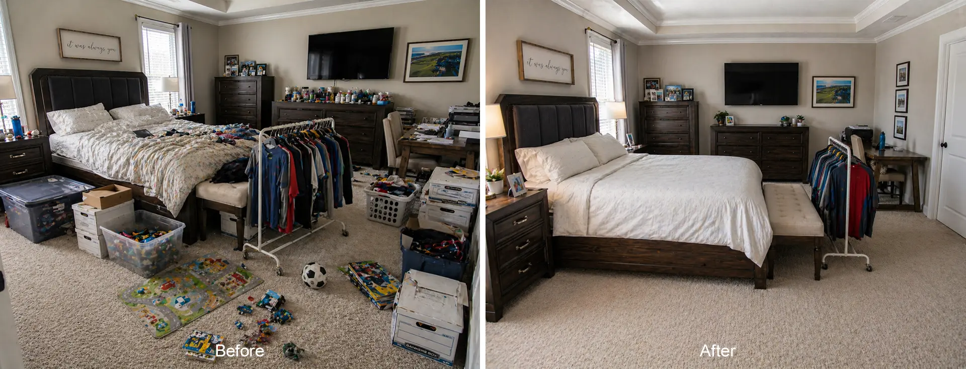 Mount Pleasant Family Bedroom – AFTER